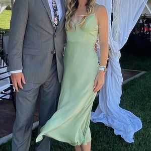 Sage green Hello Molly midi dress